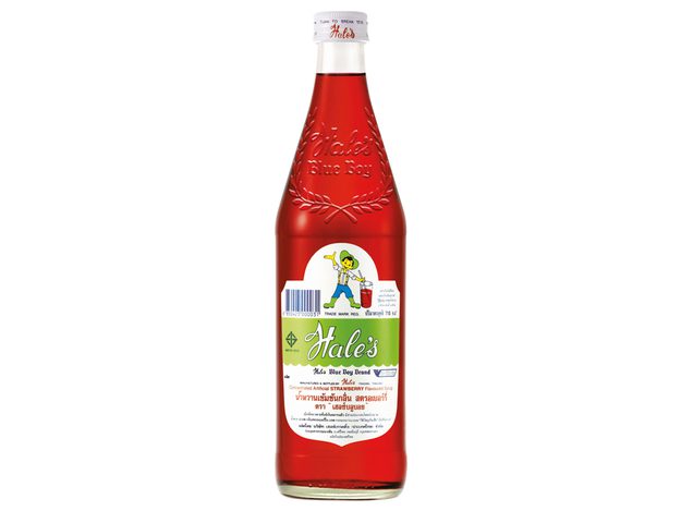 Hales Erdbeersirup Flasche, asiatischer Lebensmittel Online-Shop.
