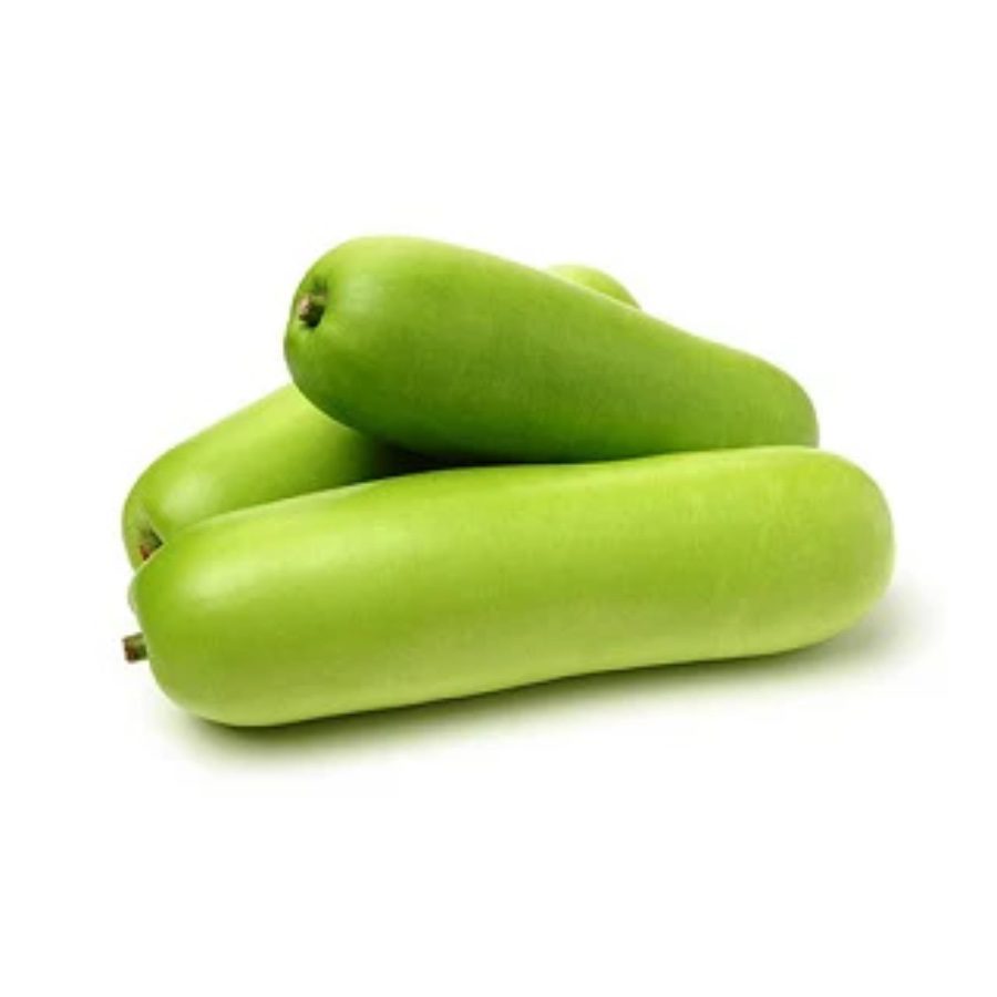 Frische grüne Kürbisse für asiatische Gerichte im Online-Shop.