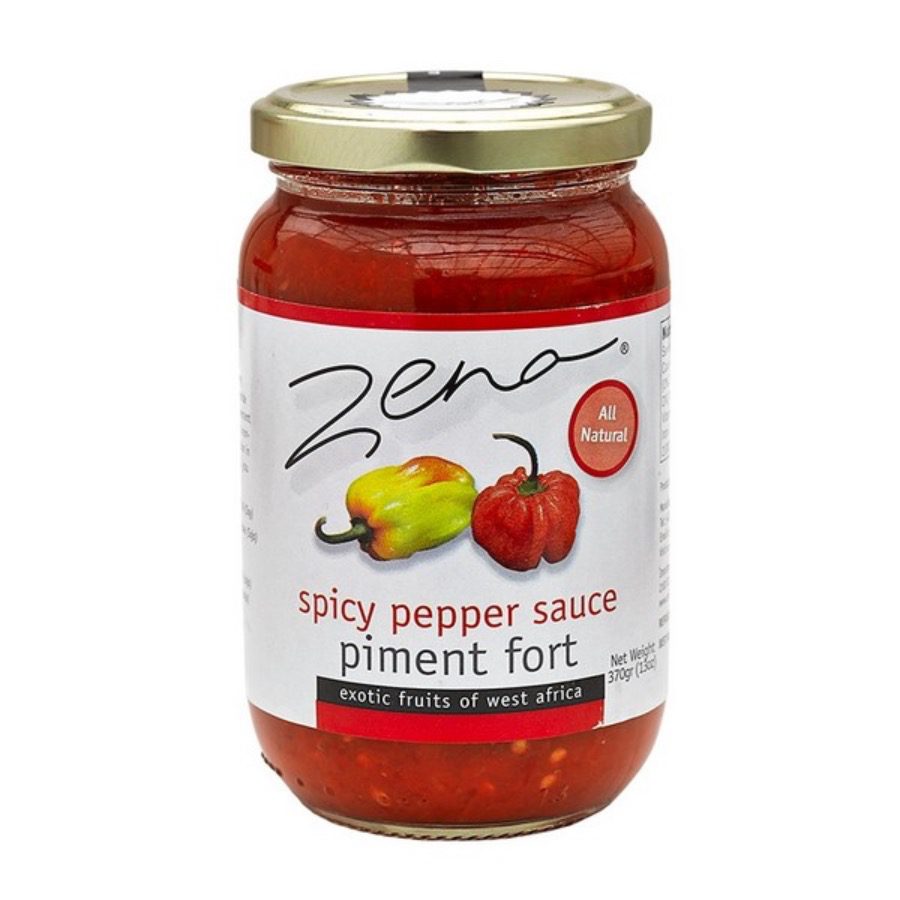 ZENA scharfe Paprikasauce für asiatische Gerichte, 370ml.