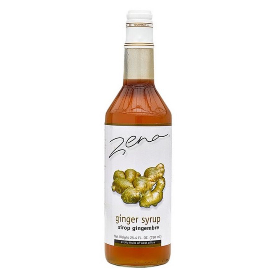 ZENA Ingwersirup 750ml, asiatischer Lebensmittelladen, Ingwersirup für Getränke und Rezepte.