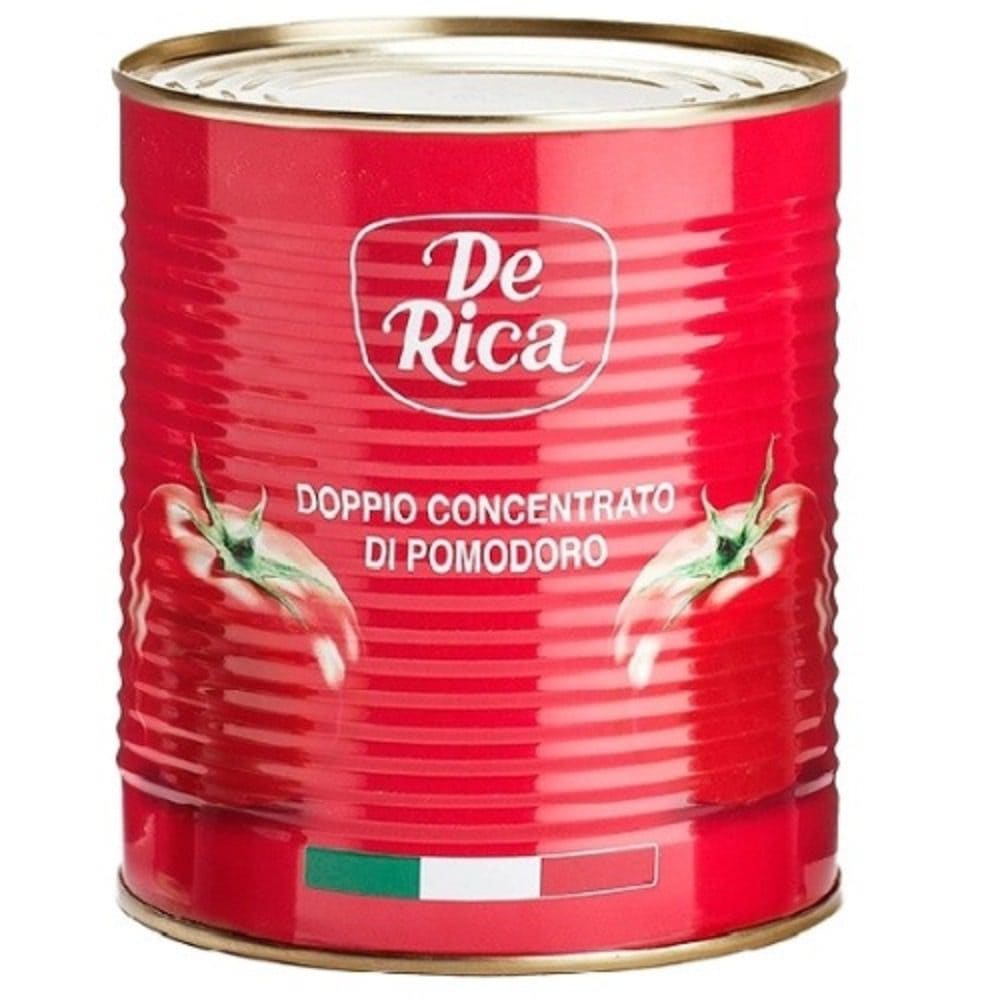 Doppio Concentrato di Pomodoro, Tomatenmark in Dose, asiatische Lebensmittel.