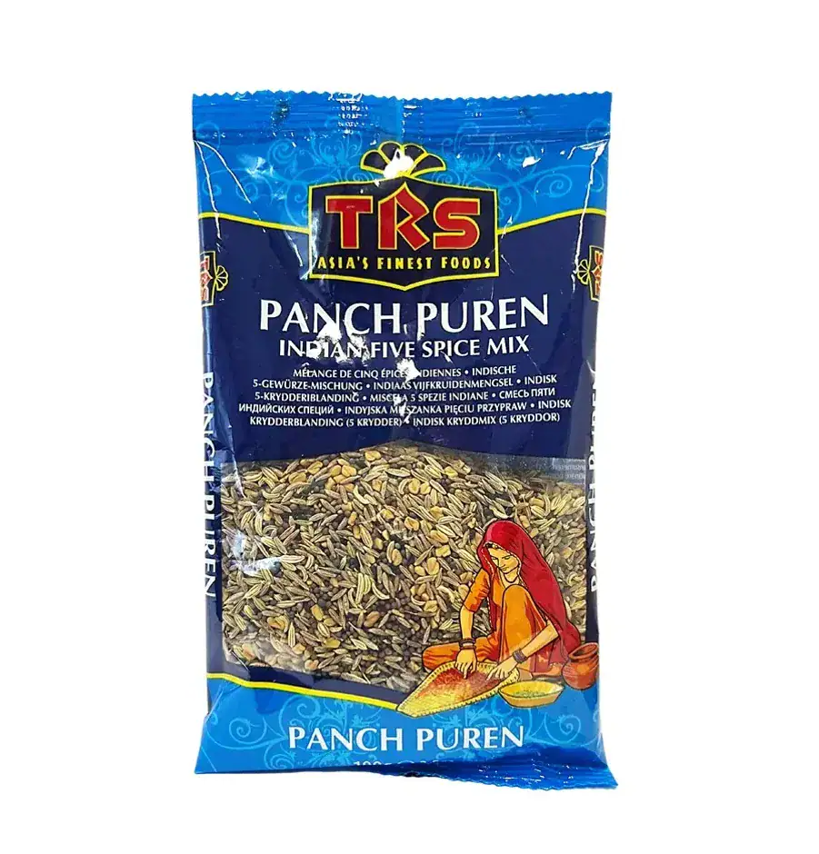 Asiatischer Lebensmittelladen - Panch Puren Gewürzmischung 100g.