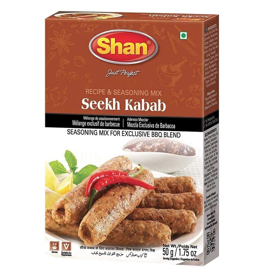 Asiatische Lebensmittel Online-Shop - Seekh Kabab Gewürzmischung.