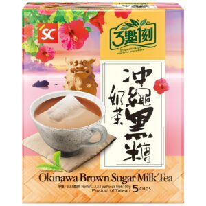 Okinawa brauner Zuckermilchtee, asiatischer Lebensmittel Online-Shop.