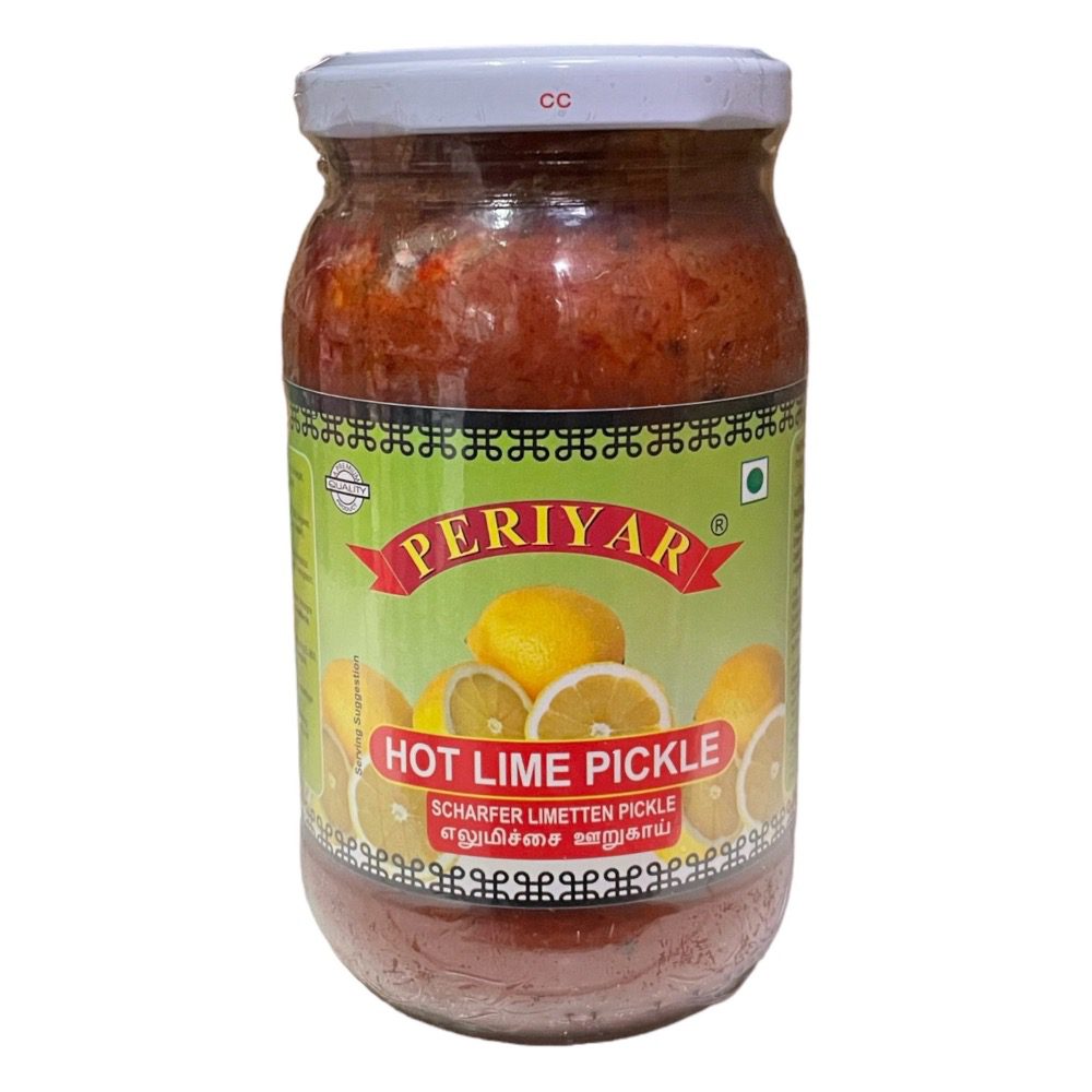 Asiatischer Hot Lime Pickle im Glas, asiatische Lebensmittel Online-Shop.