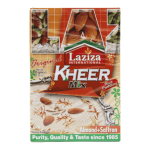 Asiatischer Kheer Mix mit Mandeln und Safran, 155g, für asiatische Desserts.