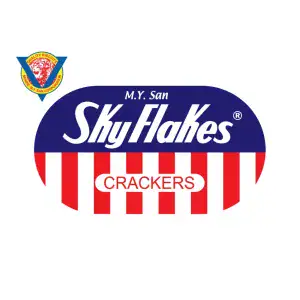 Asiatische Sky Flakes Crackers Verpackung, beliebtes asiatisches Lebensmittel.
