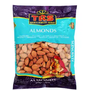 Asiatischer Lebensmittelladen - Mandeln 100g, gesunde Snack-Optionen.