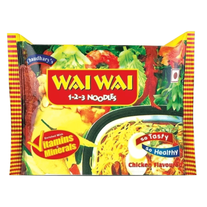 Asiatische Lebensmittel Online-Shop, WAI WAI Nudeln 75g, leckere Instant-Nudeln.