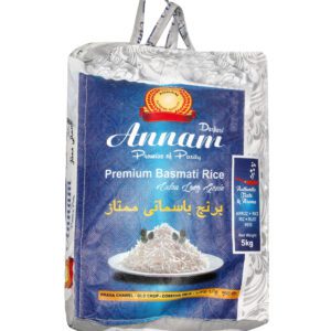Asiatische Lebensmittel Online-Shop, Basmati Reis in 20kg Packung.