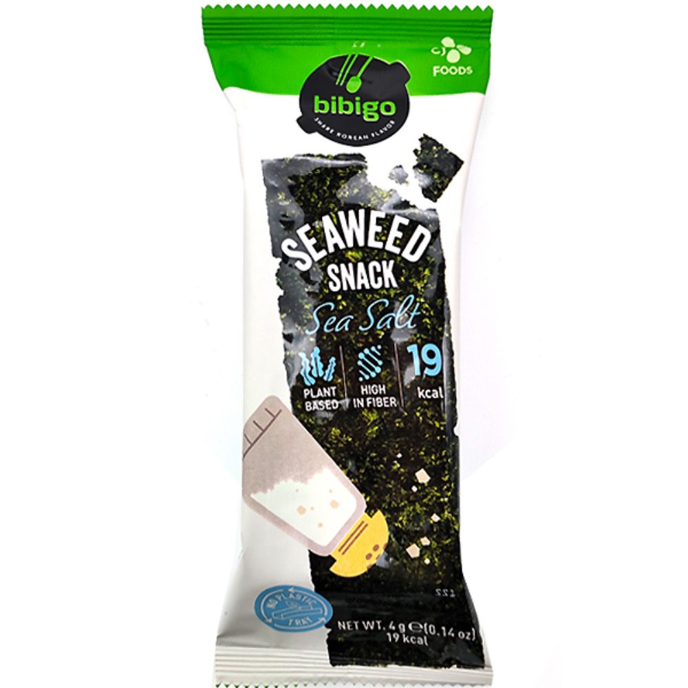Seaweed Snack mit Meersalz, asiatische Lebensmittel Online-Shop.