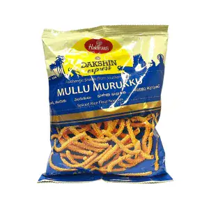 Asiatischer Mullu Murukku, knuspriger Snack aus Indien, asiatische Lebensmittel Online-Shop.