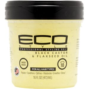 ECO Style Schwarzes Gel für Haarstyling, asiatischer Online-Shop.