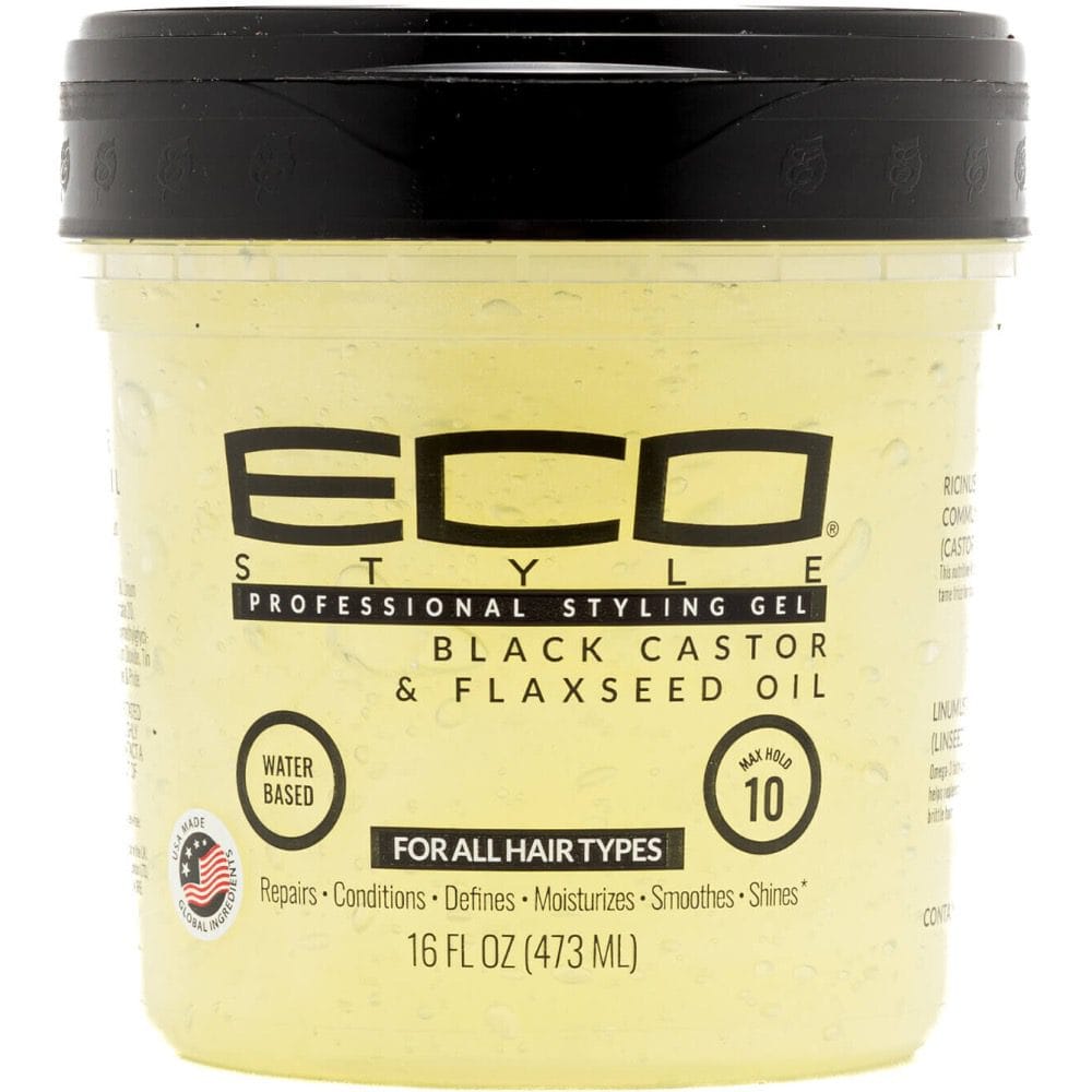 ECO Style Schwarzes Gel für Haarstyling, asiatischer Online-Shop.