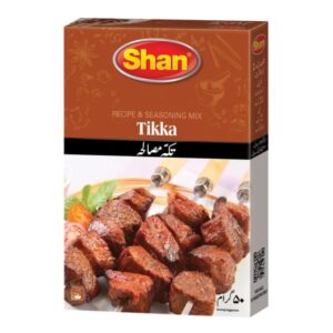 Asiatische Lebensmittel Online-Shop - Shan Tikka Gewürzmischung 50g.