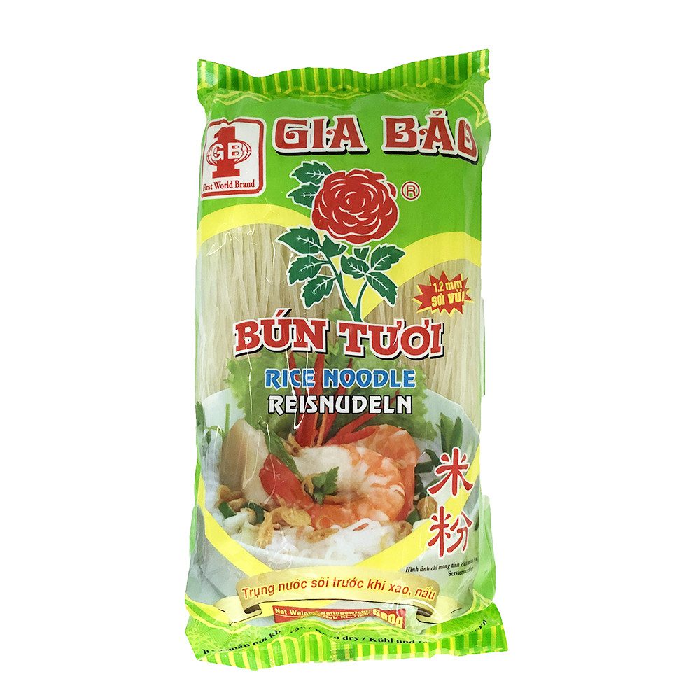 Reisnudeln GIA BAO, asiatische Lebensmittel, 500g, online kaufen.