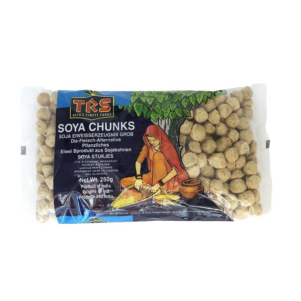 TRS Sojastücke 500g, vegane Proteinquelle, asiatischer Online-Shop.
