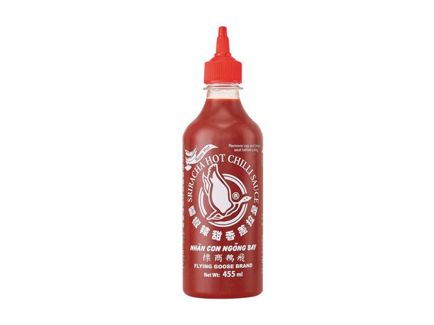 Sriracha Chilisauce 455ml, scharf, würzig, asiatisch, Hot Chili Sauce, asiatischer Online-Shop.
