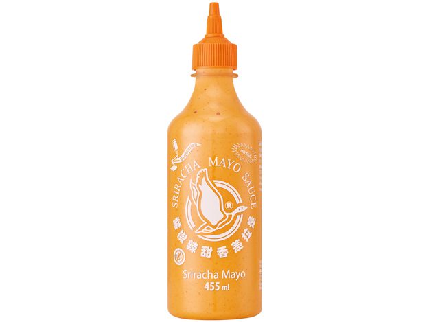 Asiatische Sriracha Mayonnaise für authentischen Geschmack.