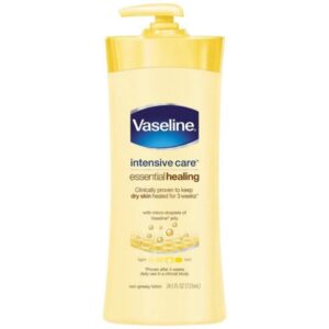 Vaseline Intensive Care Essential Healing Lotion, 725ml, für trockene Haut, asiatischer Lebensmittel.