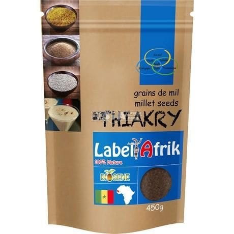 Asiatischer Lebensmittel Online-Shop, Thakry 450g, Milletsamen, afrikanisch, asiatisch.