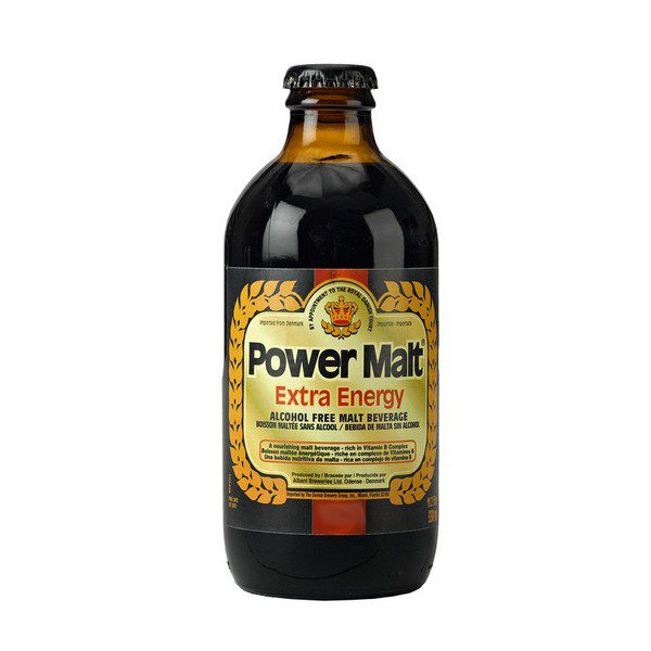 Asiatischer Lebensmittel Online-Shop, Power Malt Flasche, alkoholfrei.