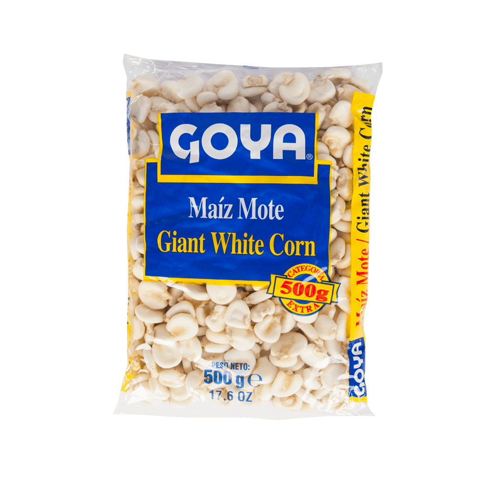 GROẞE Weiße Maiskörner im Goya-Pack, asiatischer Lebensmittel Online-Shop.