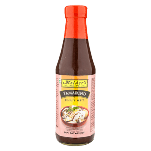 Asiatische Tamarind Chutney Flasche für Rezepte und Kochen.