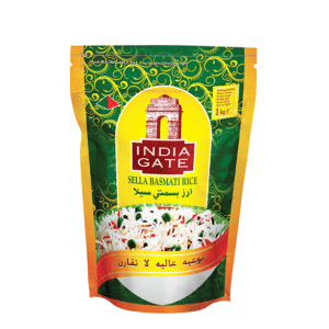 Asiatische Lebensmittel Online-Shop, India Gate Sella Basmati Reis 1kg.