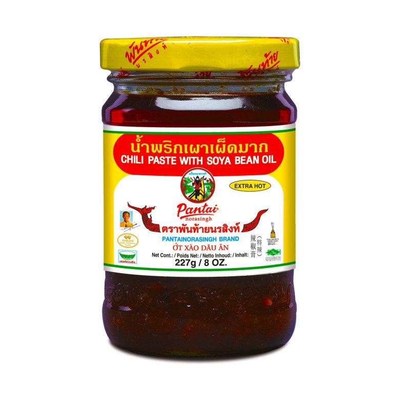 Asiatische Chili Paste mit Soya Bohnenöl, 500g, asiatischer Lebensmittel Online-Shop.