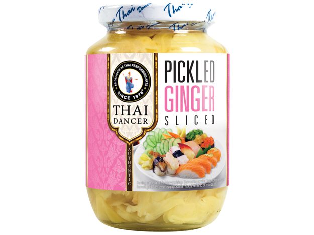 Asiatischer eingelegter Ingwer, 454g, für Sushi und asiatische Gerichte.