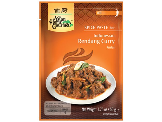 Asiatischer Lebensmittelladen - Indonesisches Rendang Curry Gewürz.