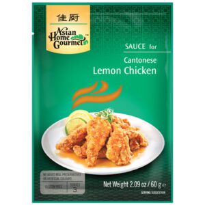 Asiatischer Lemon Chicken Sauce für asiatische Gerichte, 60g, online kaufen.