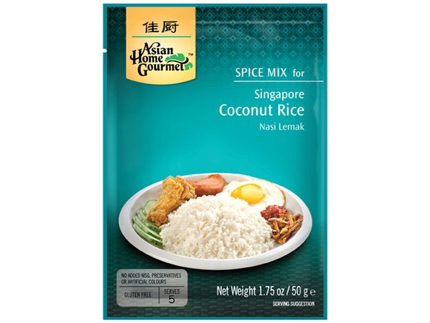 Asiatische Lebensmittel Online-Shop, Kokosreis Gewürzmischung, 50g.