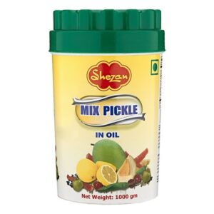 Asiatischer Lebensmittel Online-Shop, Shezan Mix Pickle 1Kg in Dose.