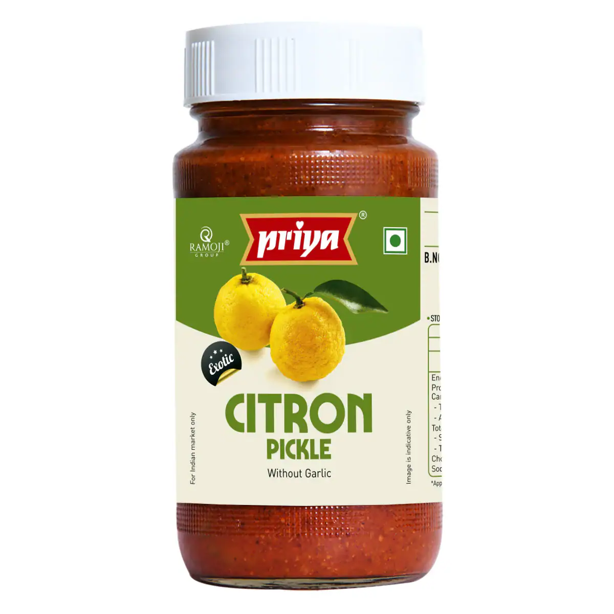 Asiatischer Lebensmittel Online-Shop mit Zitronen-Pickles.
