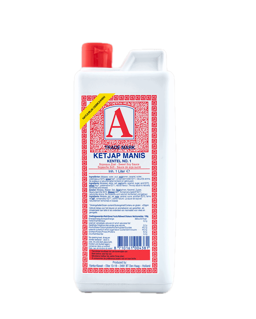 Ketjap Manis 1L Flasche, asiatische Süßsoße, online kaufen.