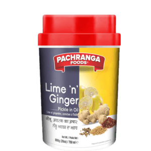 Asiatischer Lebensmittel Online-Shop, Limetten-Ingwer-Pickle in Dose.