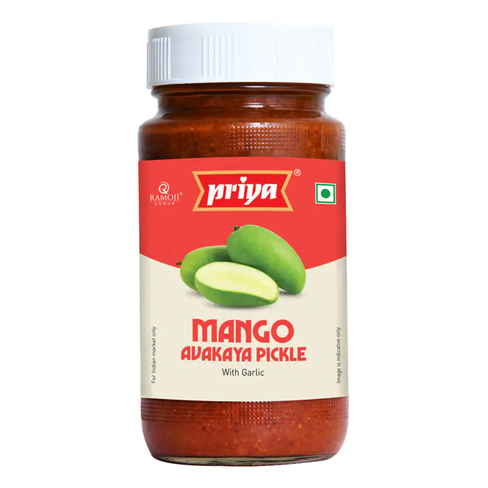 Asiatischer Mango Pickle mit Knoblauch, asiatische Lebensmittel Online-Shop.