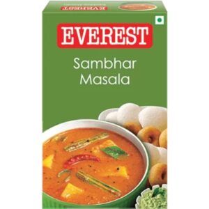 Asiatische Lebensmittel Online-Shop, Everest Sambar Mas 100g, indisches Gewürz für Sambar.