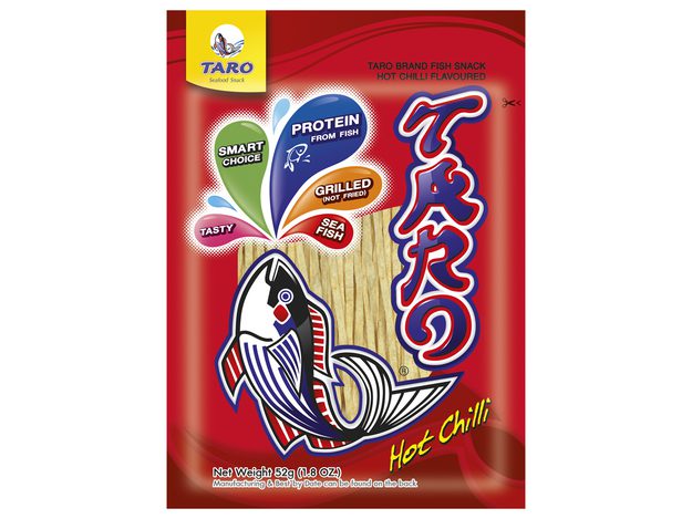 Scharfer Chili-Fischsnack von TARO, asiatische Lebensmittel Online-Shop.