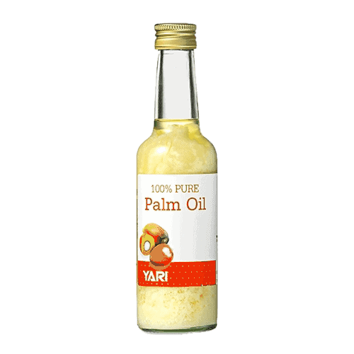 Asiatischer Palmöl 250ml, reines Öl in kleiner Flasche, asiatische Lebensmittel.