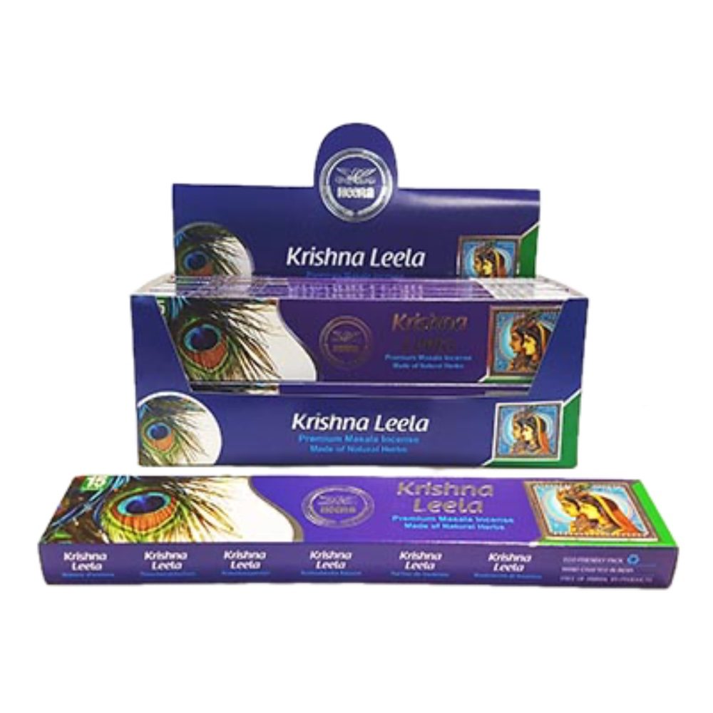 Asiatischer Lebensmittelladen - Krishna Leela Räucherstäbchen im Set.