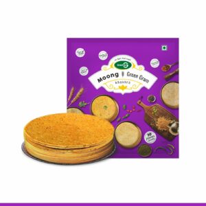 Asiatischer Lebensmittel Online-Shop, Moong Khakhra 200g, vegetarisch, knusprig, indisch.