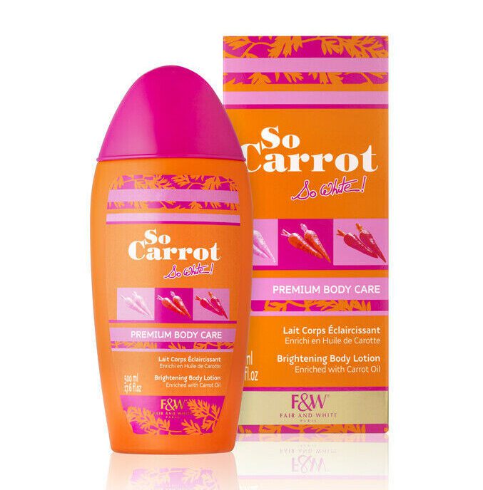 Asiatischer Lebensmittelladen - Brightening Body Lotion mit Karottenöl.