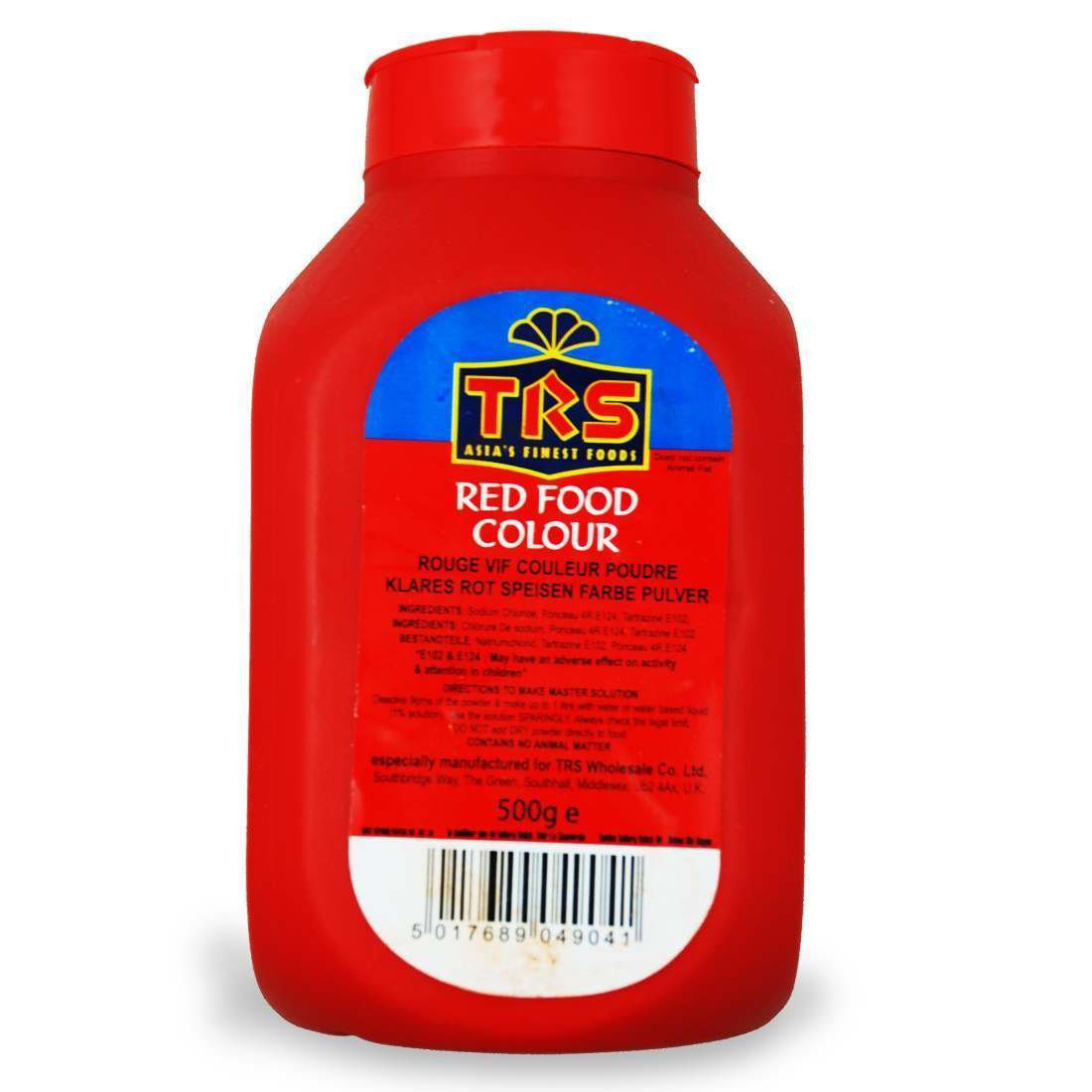 Asiatischer Lebensmittelladen, Rote Lebensmittelfarbe 500g, asiatische Lebensmittel.