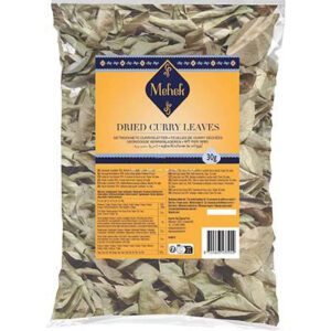 Asiatische Lebensmittel Online-Shop, Curryblätter in Packung, 30g.