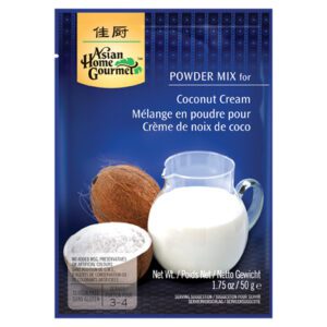 Asiatische Lebensmittel Online-Shop, Kokoscreme-Pulver, 50g, asiatischer Lebensmittelladen.