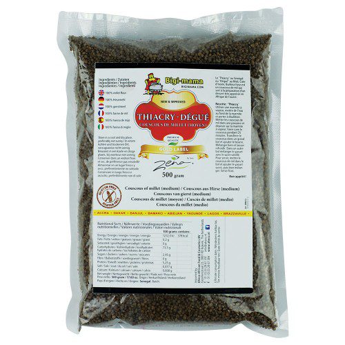 Asiatische Lebensmittel Online-Shop, Thiacry Dégue 500g, millet.