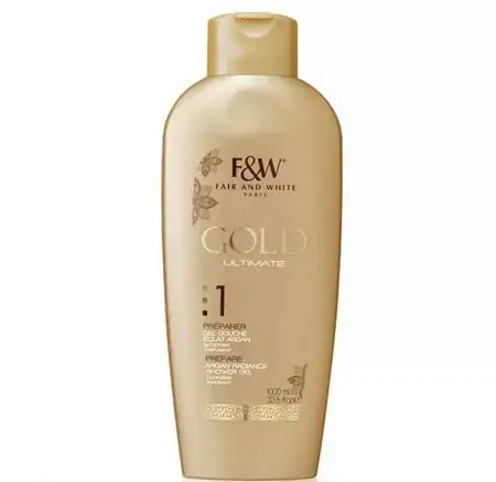 Asiatische Lebensmittel Online-Shop, F&W Shower Gel Gold 1L.